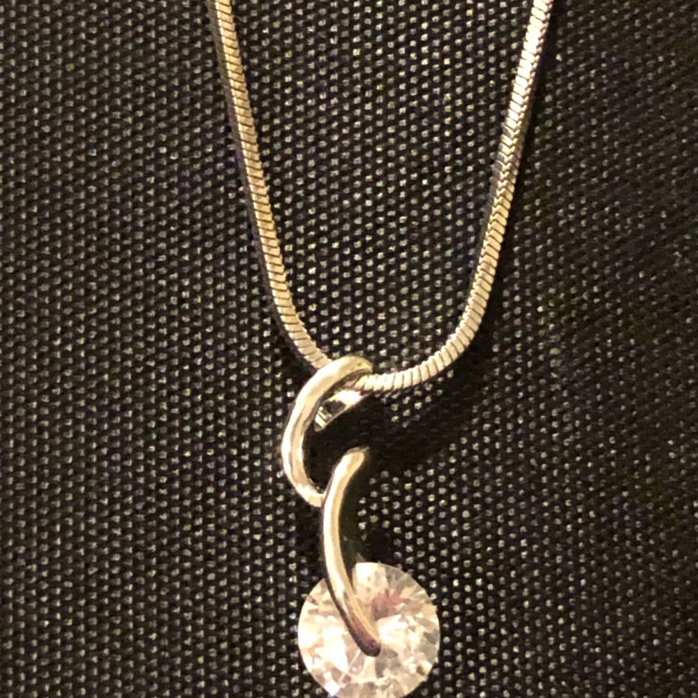 Swarovski Crystal Drop Necklace - image 2